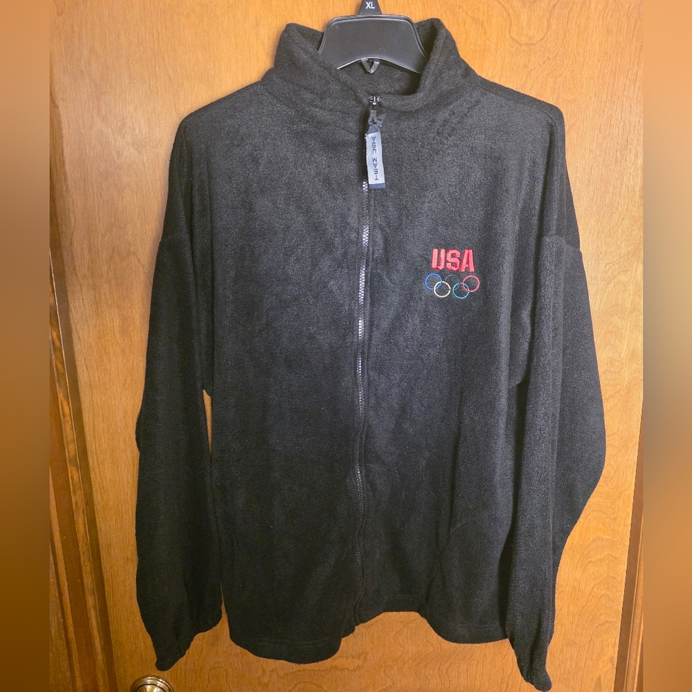 Team USA Black Fleece Jacket
